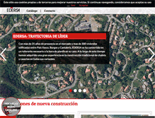 Tablet Screenshot of casasedersa.com